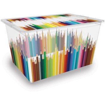 Úložný box XL Colours Arty na kolieskach  cm 55x38,5x30,5h cm