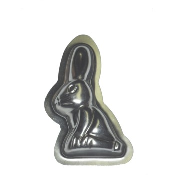 Forma na zajačika malá 0,2 l, 10 cm, pocínovaná