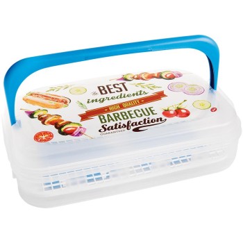 Prenosný BBQ fresh box s chladiacou vložkou 7 lt