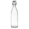 Sklenená fľaša s hermet.uzáverom 0,5 lt číra