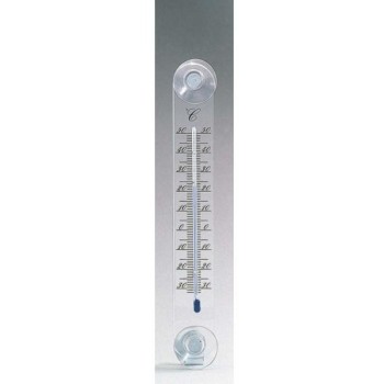 Teplomer plastový s prísavkami 195x30mm