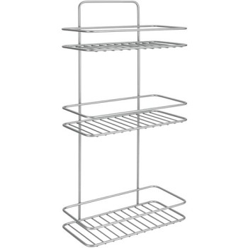 Kúpeľňová polička REFLEX 3 posch., pochrómovaná, 26x13x53 cm