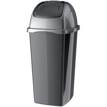 Odpadkový kôš na triedený odpad EUROPA 65 l, 39x35x77 h cm sivý