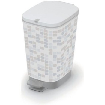 Odpadkový kôš so zasúvacím pedálom 10 lit LAUNDRY MOSAIC