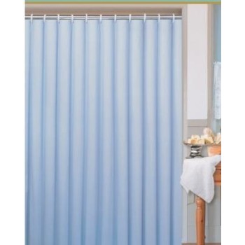 Kúpeľňový záves 180x200 UNI modrý jednofarebný