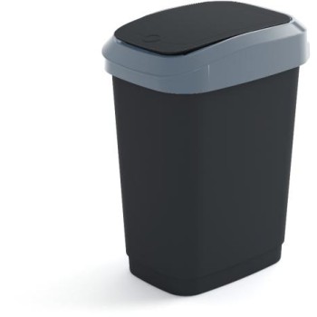 Odpadkový kôš Dual Touch 25 lt čierny