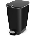 Odpadkový kôš Chicbin Black čierny 35 lt, 26,5x40,5xh45 cm s pedálom