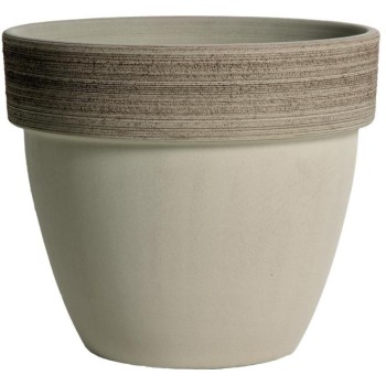 Keramický kvetináč Palladio s bordúrou 35xH29,5 cm