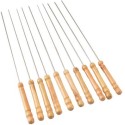Ihlice na gril, 30 cm, set 10 ks