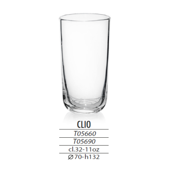 Pohár na vodu 1 ks Clio 320 ml