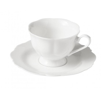 Set 2 šálky na čaj s podšálkou Meringa, 180ml
