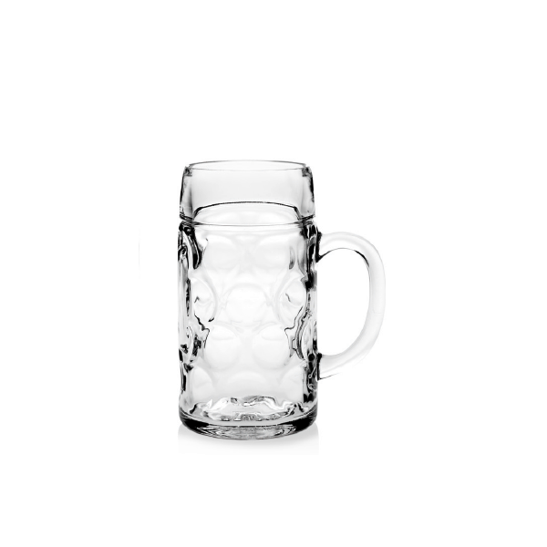 Krígeľ, sklenený pohár na pivo 0,5 lt Bayern