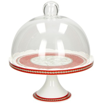 Podnos s kupolou Connubio Ø 22x26 cm, porcelán