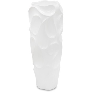 Biela dekoračná váza  113783