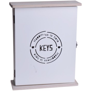 Biela skrinka na kľúče Keys  1702