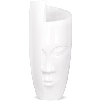 Bílá váza obličej 131168