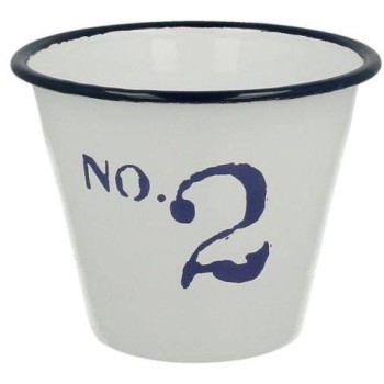 Smaltový obal na kvetináč NO 2