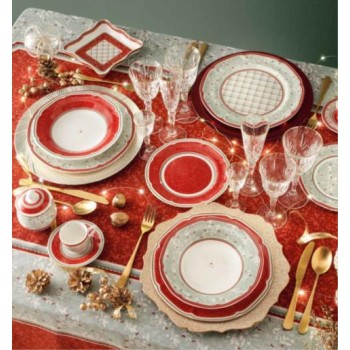 Obedová súprava Connubio, 18 ks, porcelán