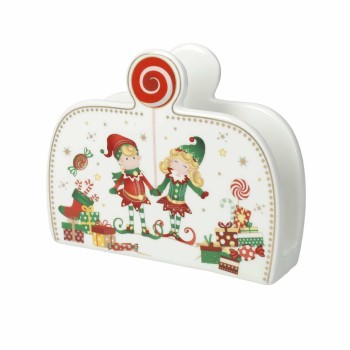 Stojan na servítky Elfomagia, porcelán