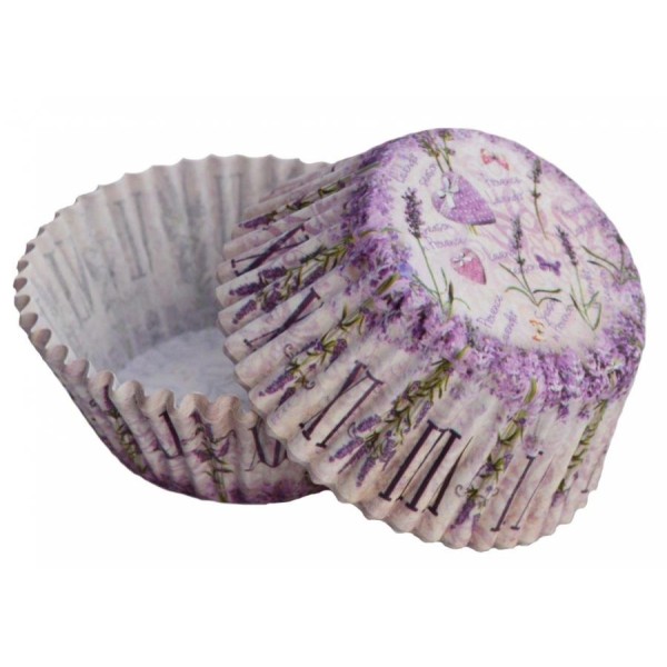 Košíčky na Muffiny 50 ks, levanduľa